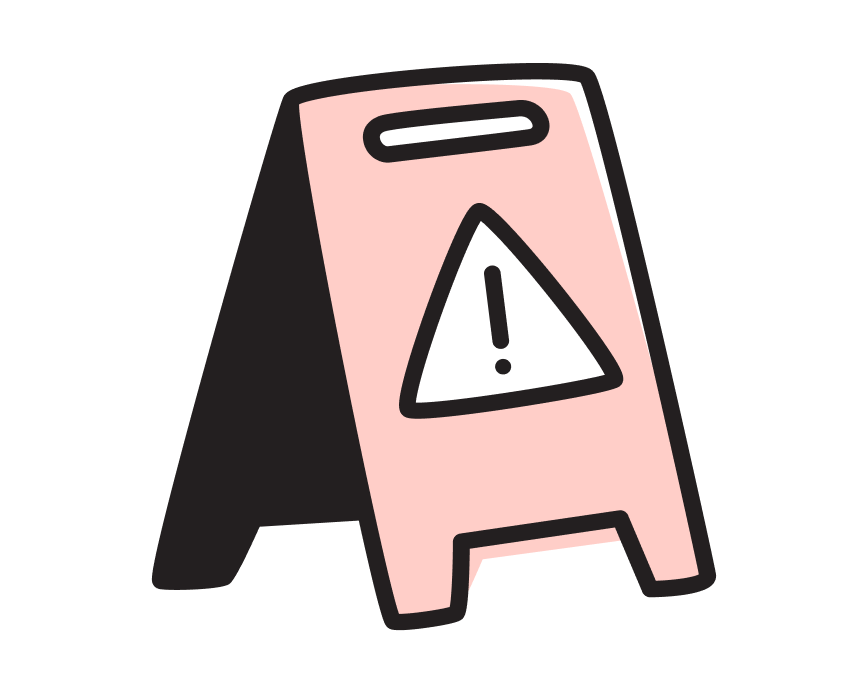 Panneau d'avertissement